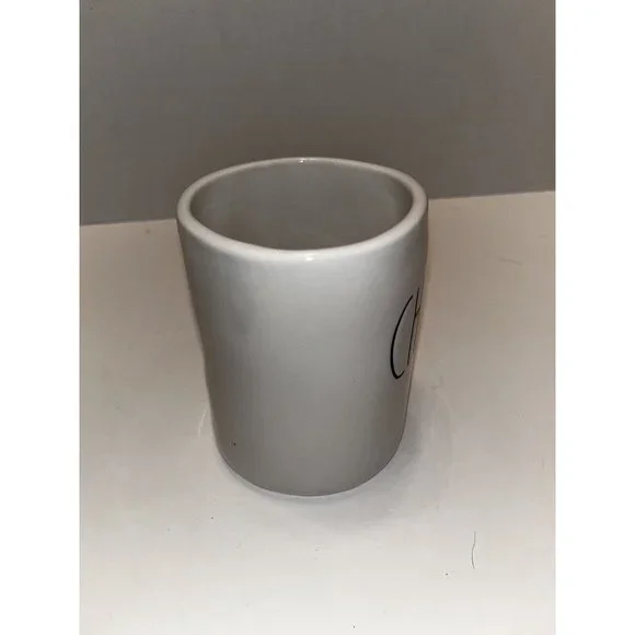 Rae Dunn Cheers Large Ivory Ceramic Mug Coffee Cup Gift - Picture 3 of 6